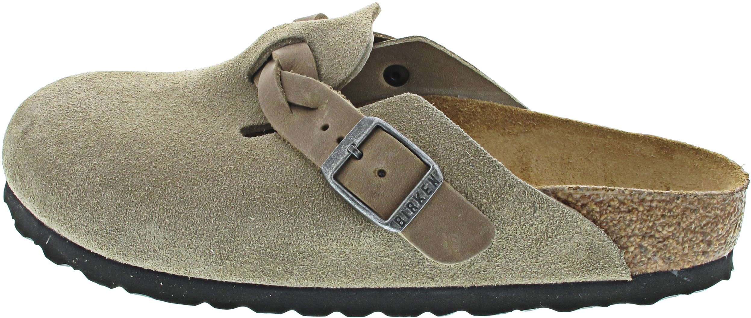Birkenstock Boston Braided Suede