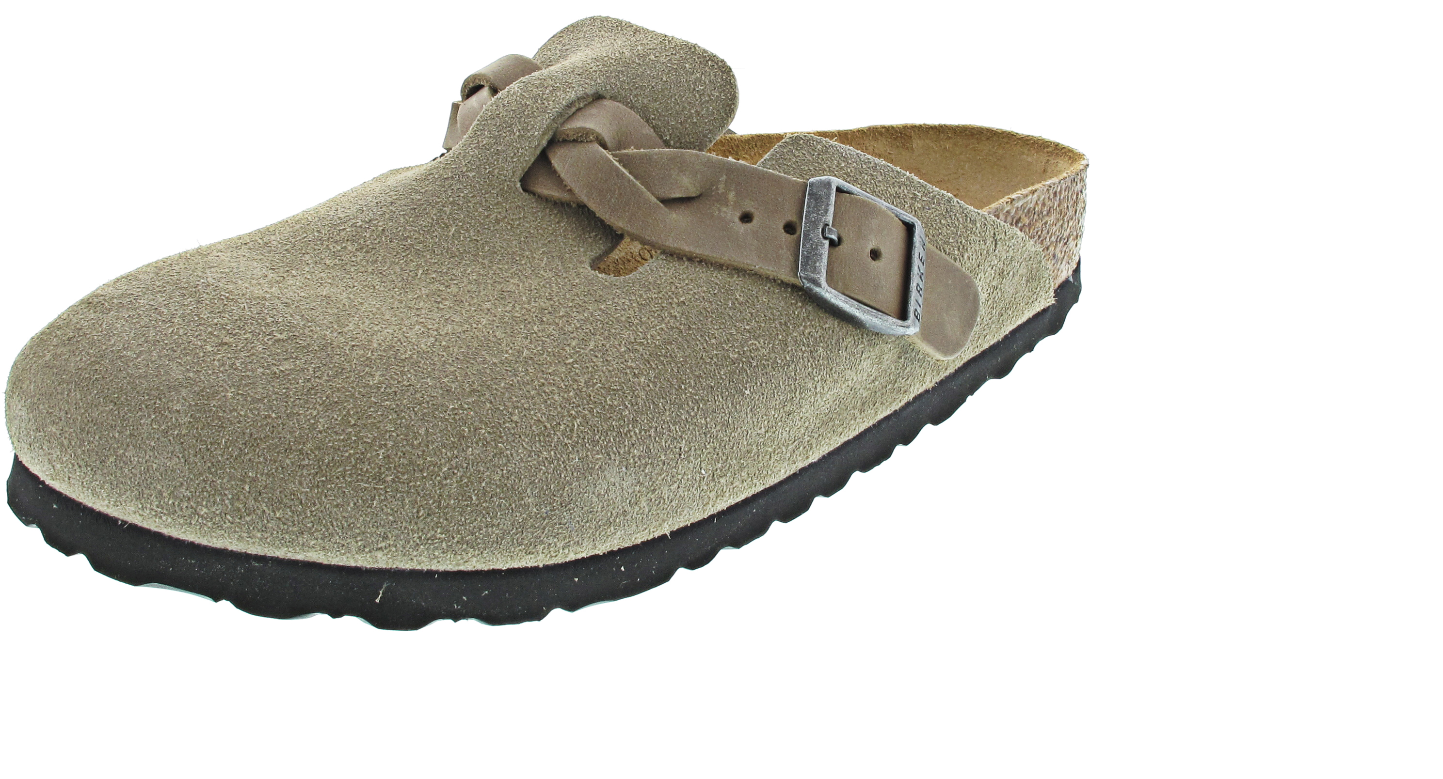 Birkenstock Boston Braided Suede