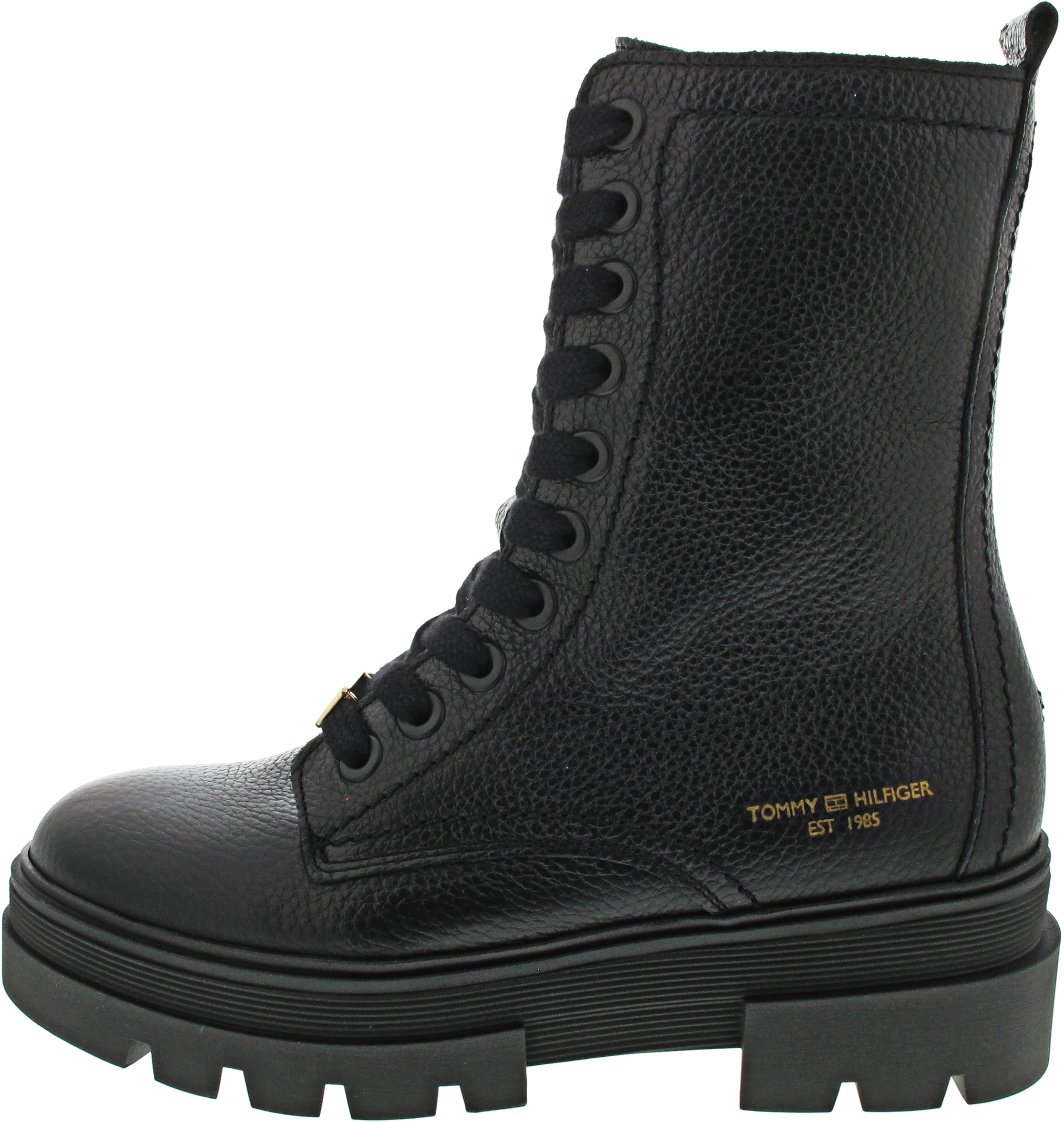 Tommy Hilfiger Monochromatic Lace up Boo