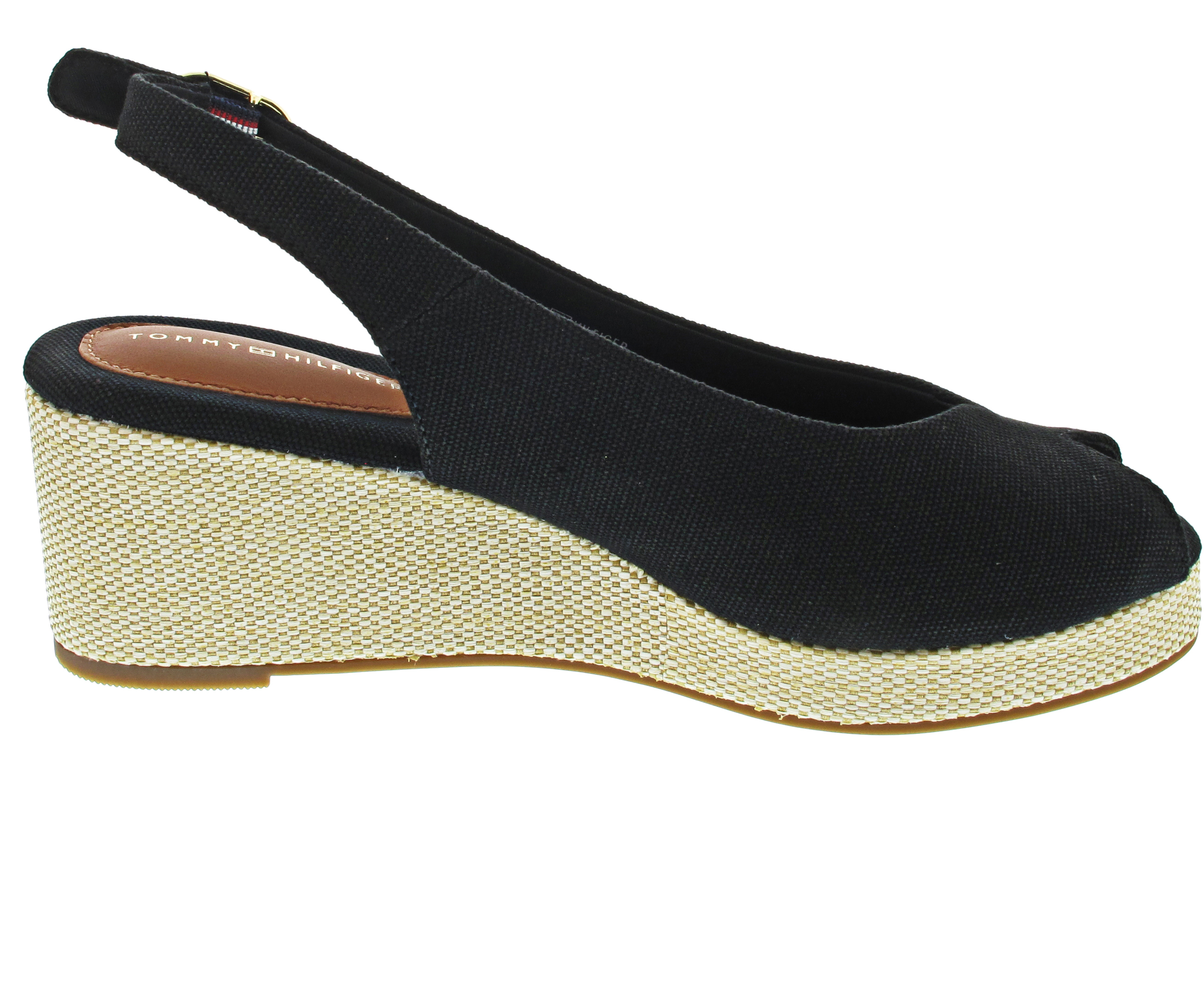 Tommy Hilfiger Flag Mid Wedge Espad Slin