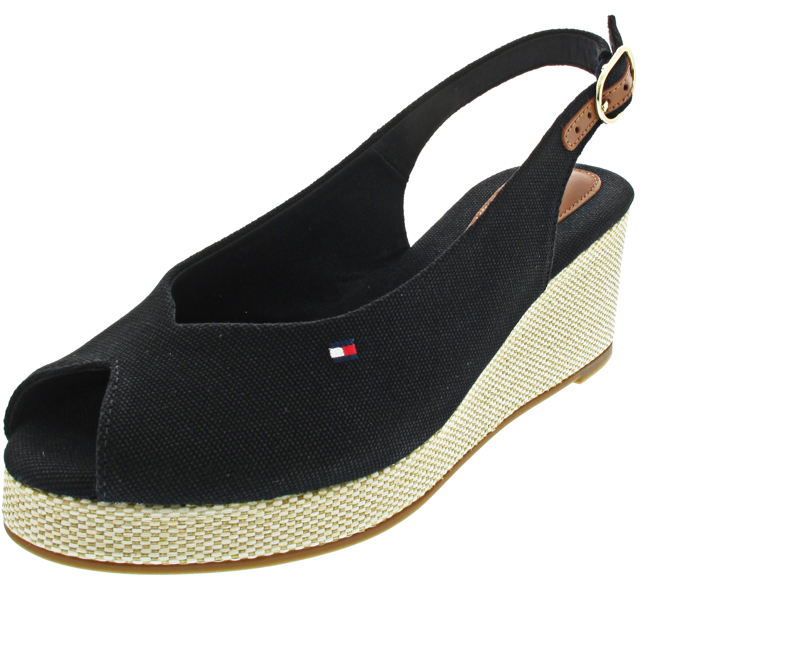 Tommy Hilfiger Flag Mid Wedge Espad Slin