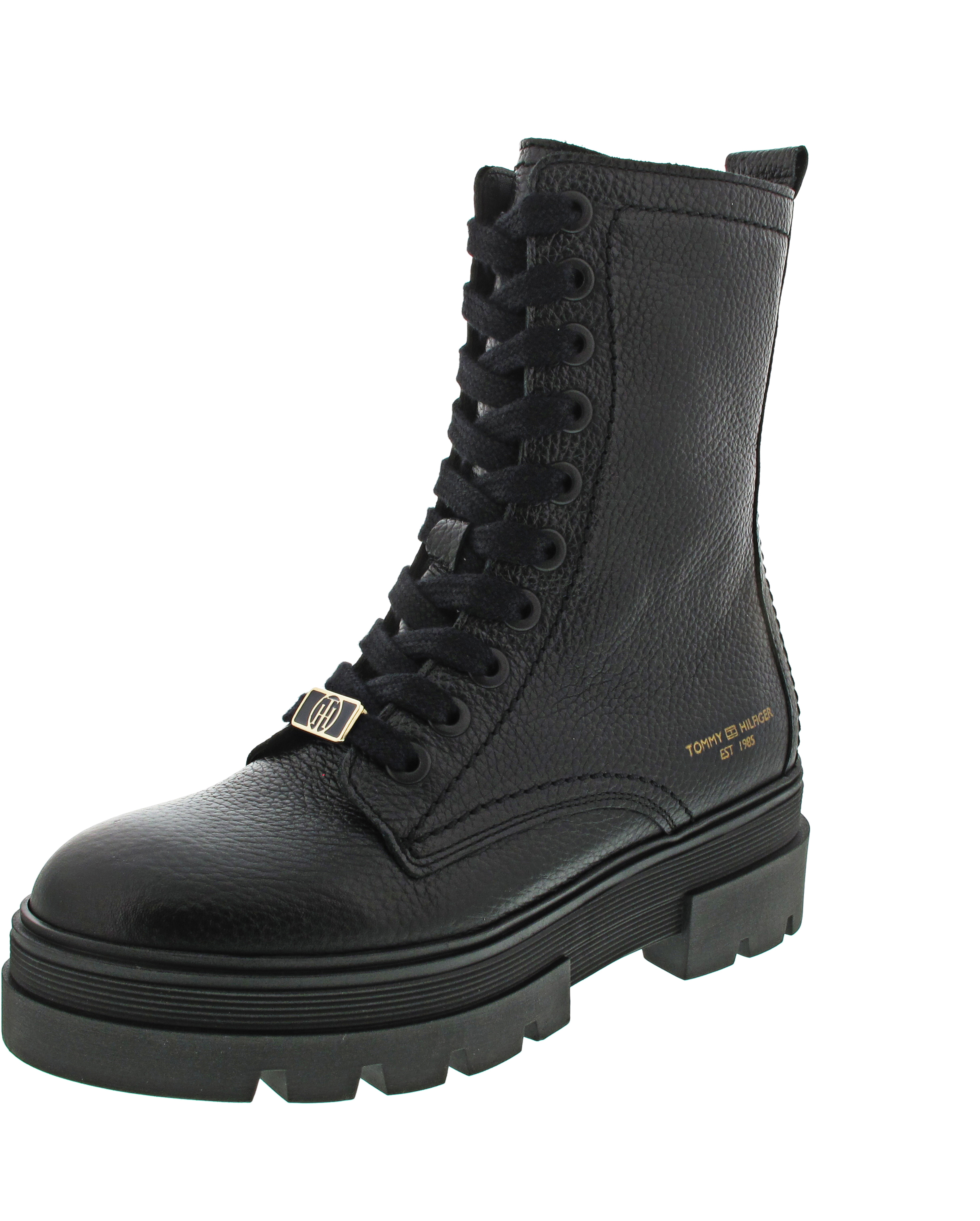 Tommy Hilfiger Monochromatic Lace up Boo